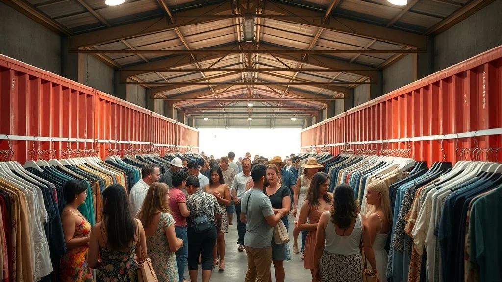 Container de roupas usadas importadas: saiba como funciona